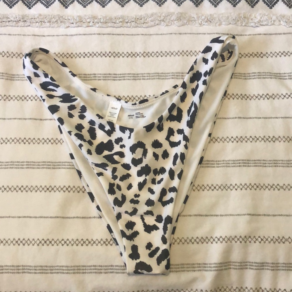 Cheetah print Aerie High Cut Bikini bottom